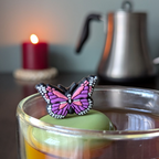 Purple Butterfly Floating Tea Steeper