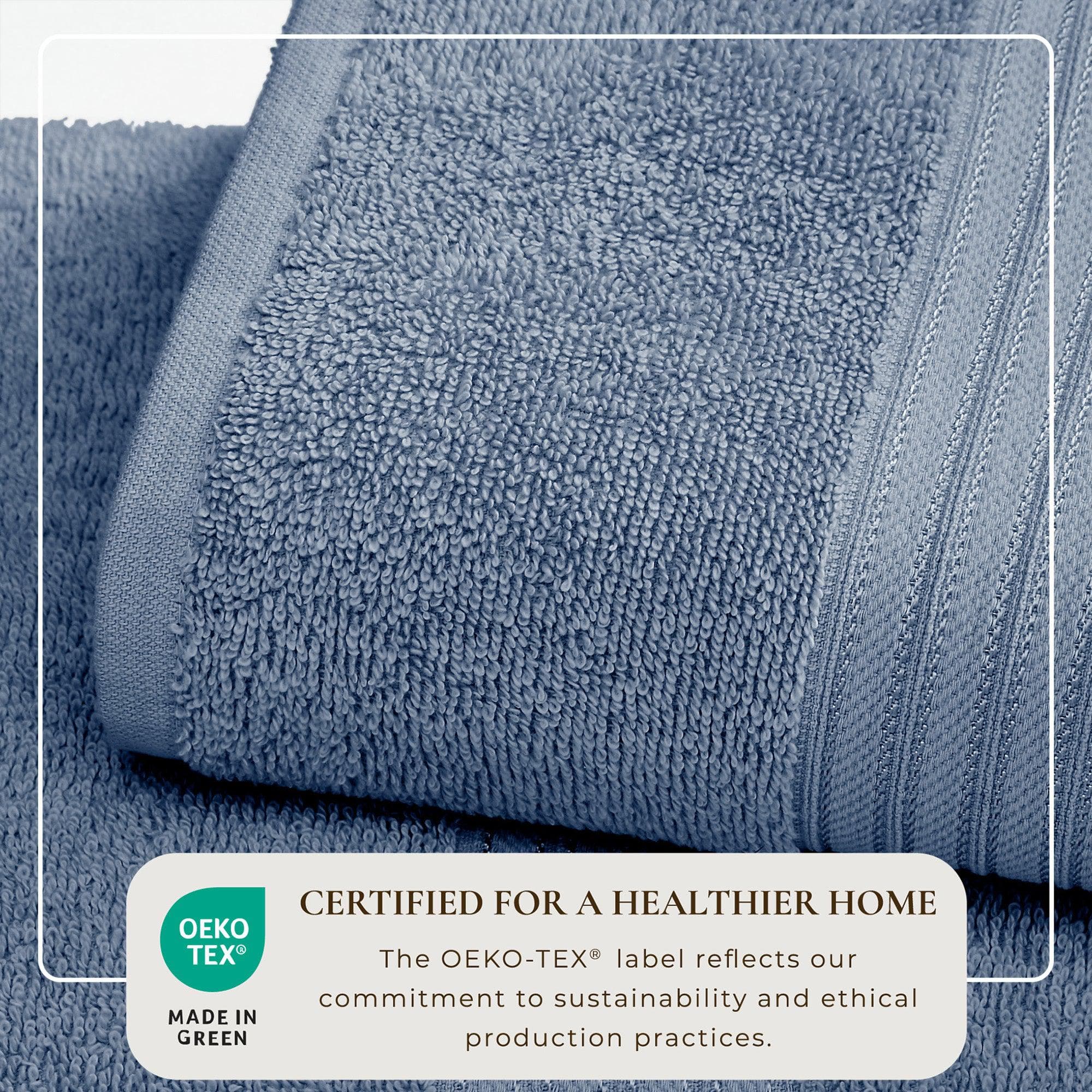 Cotton Terry Bath Towel Set - Cooper Collection