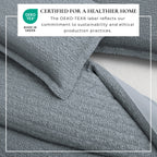 100% Cotton Honeycomb Waffle Duvet Set - Mattea Collection