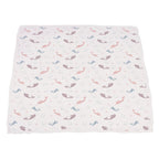 Mermaids and Scales Bamboo Muslin Newcastle Blanket
