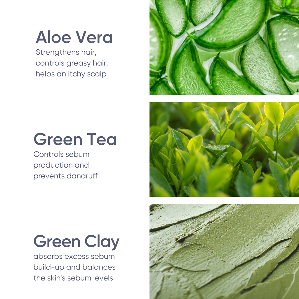 Green Tea & Aloe Clarifying Solid Shampoo