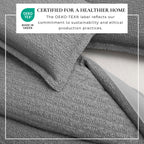 100% Cotton Honeycomb Waffle Duvet Set - Mattea Collection