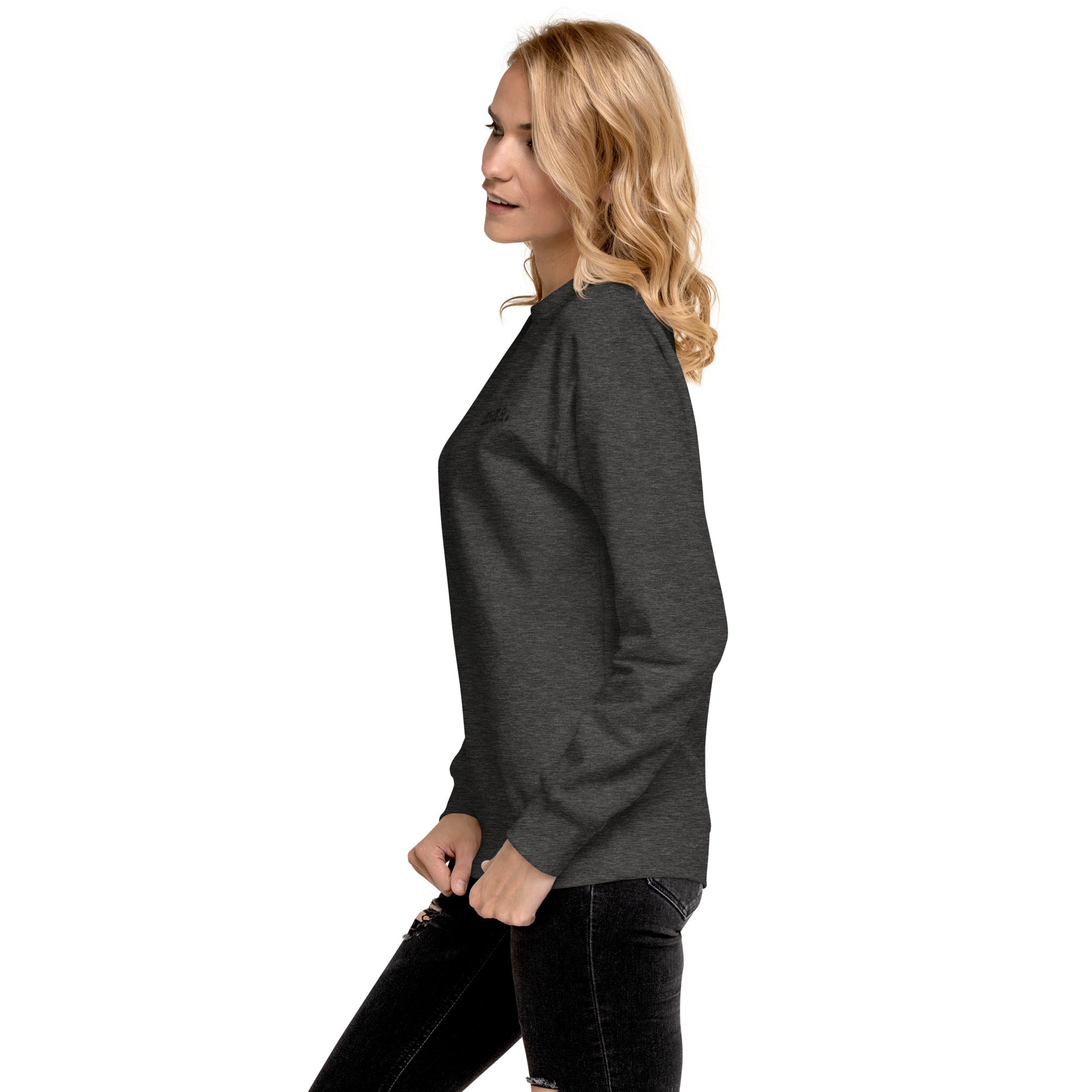 Mama. Embroidered |  Premium Adult Sweatshirt