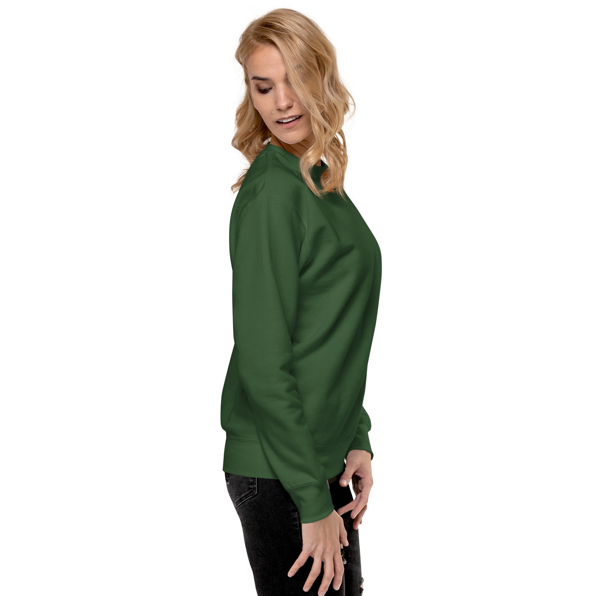 Mama. Embroidered |  Premium Adult Sweatshirt