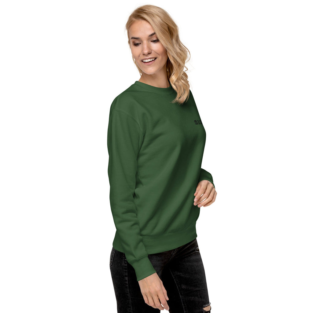 Mama. Embroidered |  Premium Adult Sweatshirt