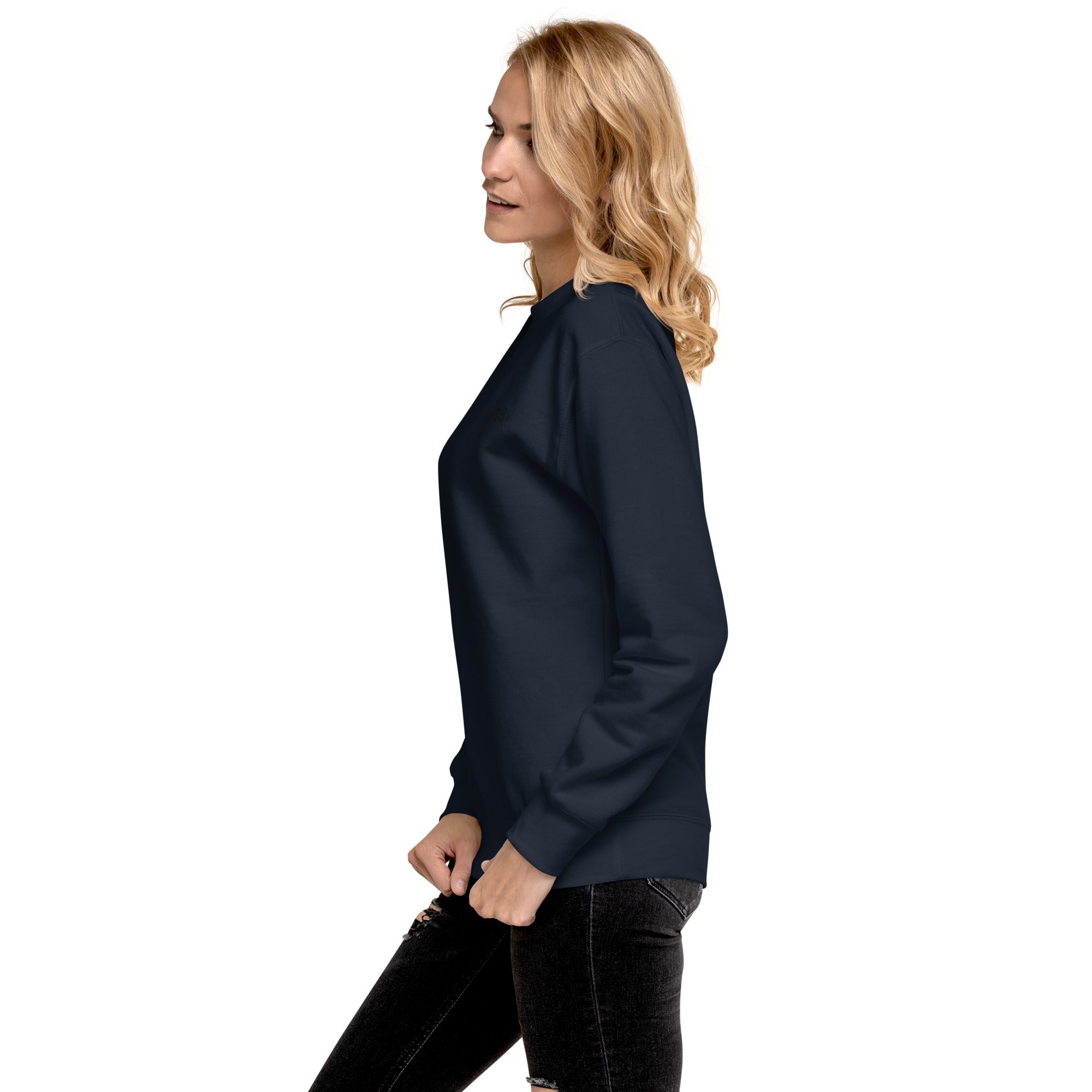 Mama. Embroidered |  Premium Adult Sweatshirt