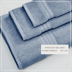 Cotton Terry Bath Towel Set - Cooper Collection